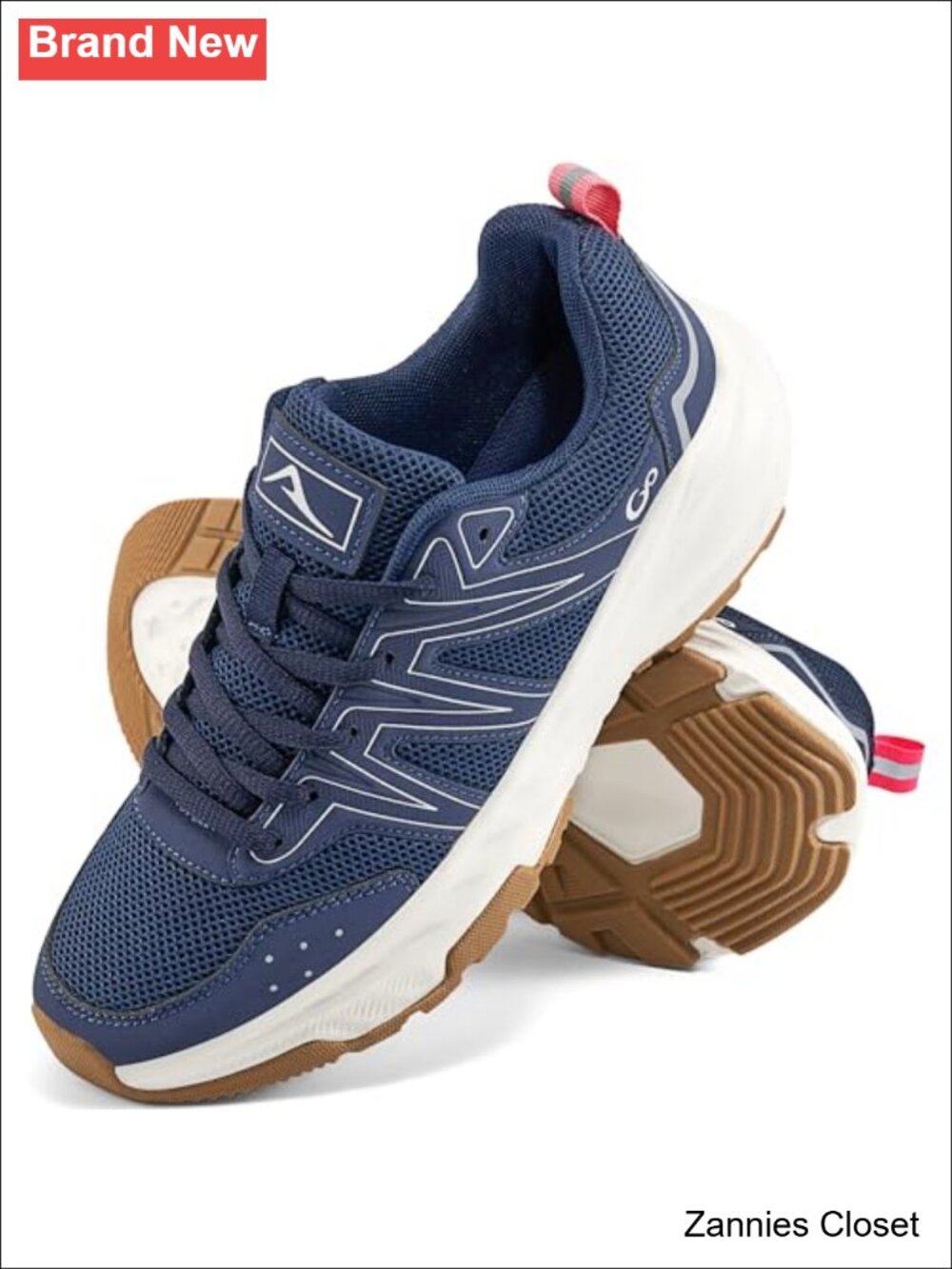 ✨ Lightweight Breathable Walking Tennis Sneakers Memory Foam Cushioned Slip